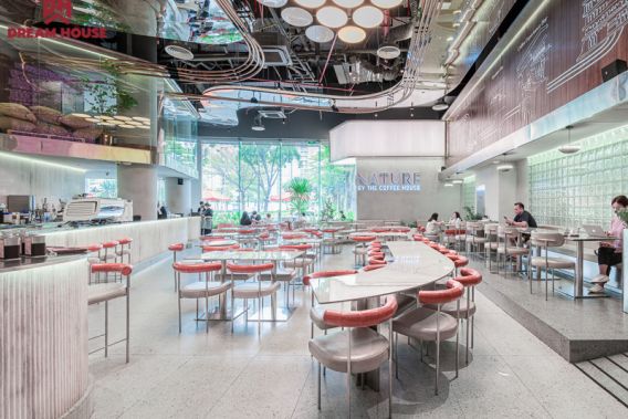 Thiết kế nội thất quán cafe đẹp