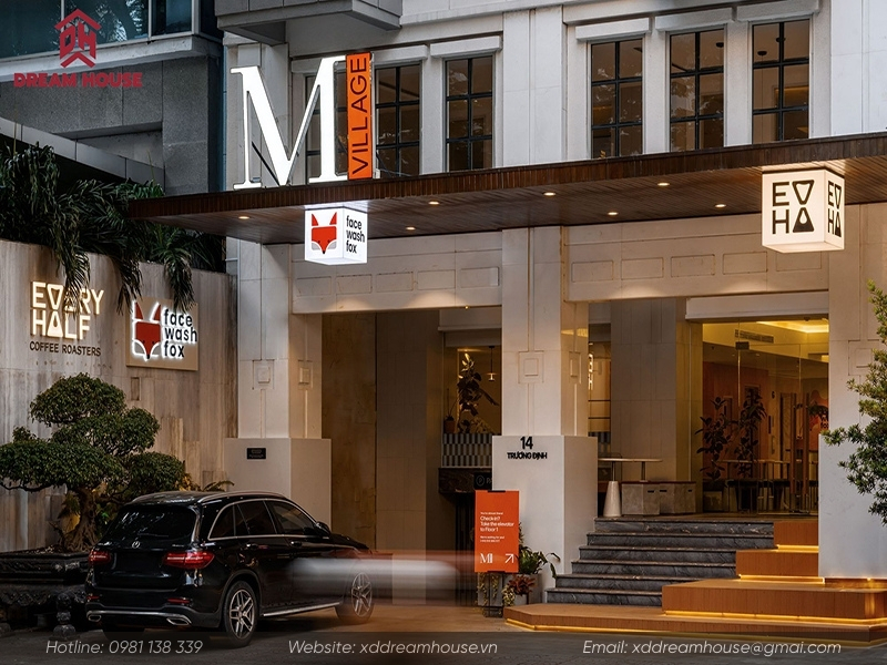 Hình ảnh sau cải tạo tại M Village Hotel Tao Đàn Park