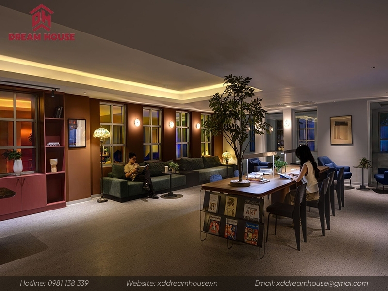 Hình ảnh sau cải tạo tại M Village Hotel Tao Đàn Park