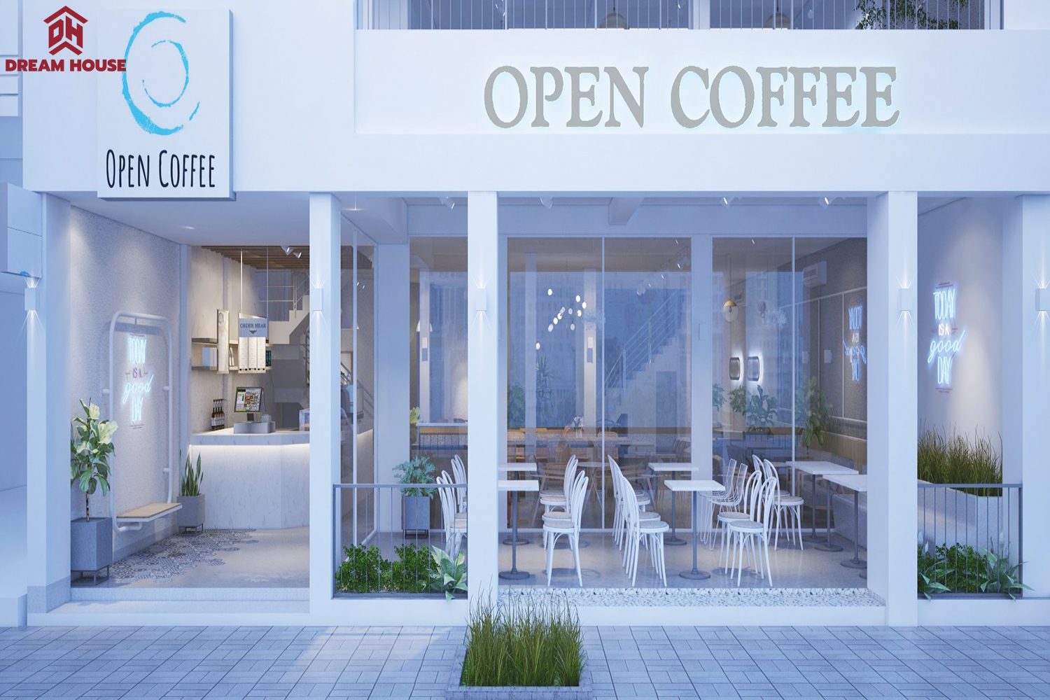 CÔNG TRÌNH OPEN COFFEE Q3